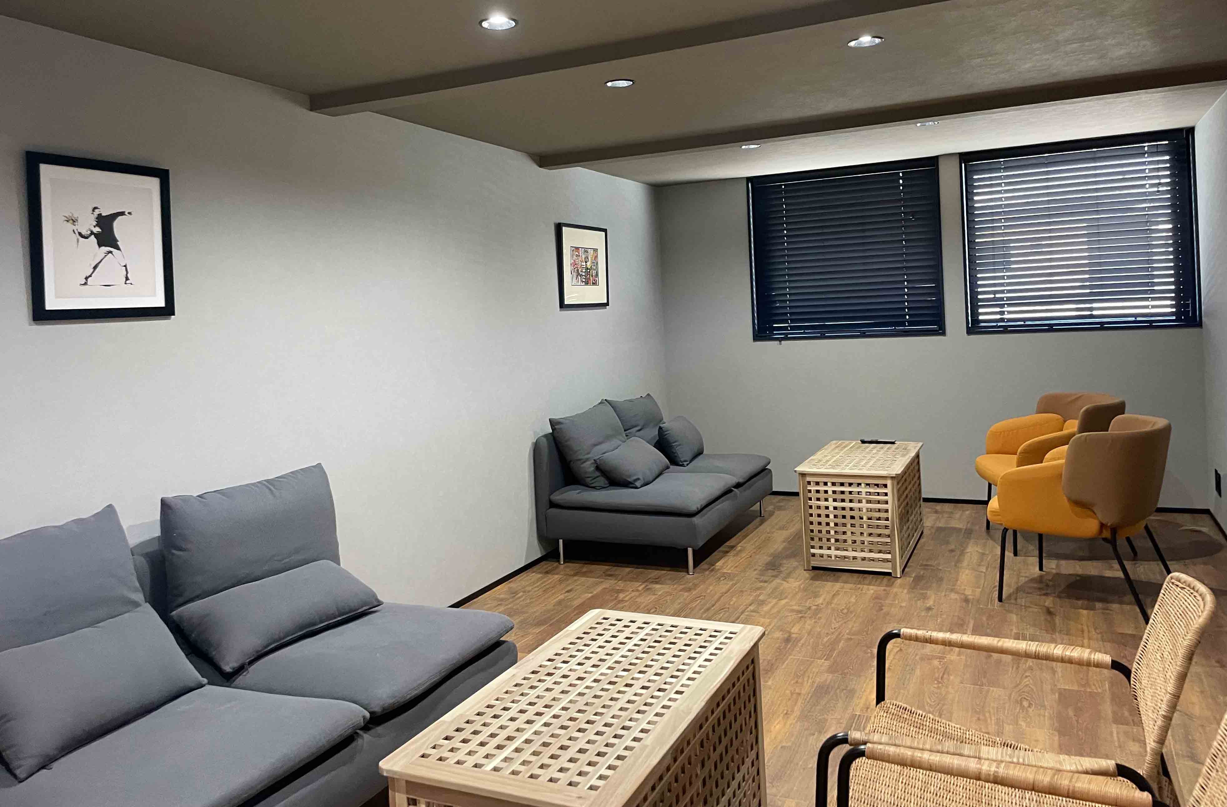 彦根事務所の休憩スペースの写真